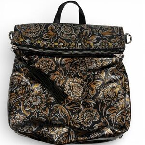 Patricia Nash Tricolor Leather Convertible Backpack